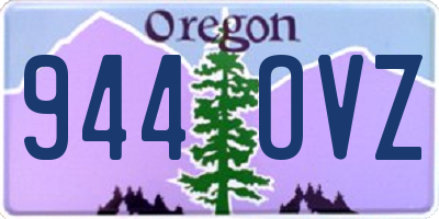 OR license plate 944OVZ