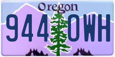 OR license plate 944OWH