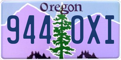 OR license plate 944OXI