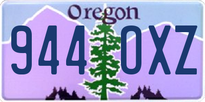 OR license plate 944OXZ