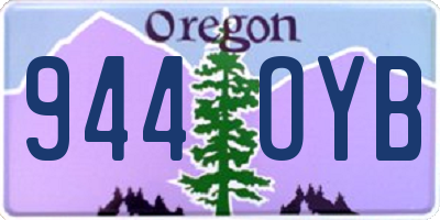 OR license plate 944OYB