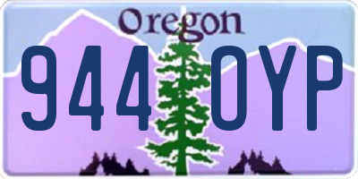 OR license plate 944OYP
