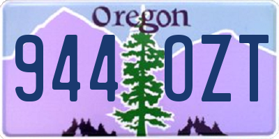 OR license plate 944OZT
