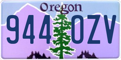 OR license plate 944OZV