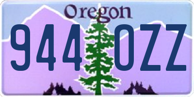 OR license plate 944OZZ