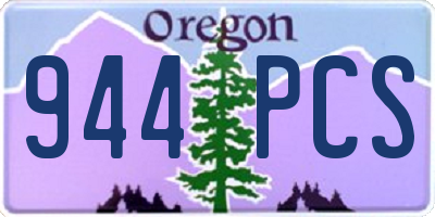OR license plate 944PCS