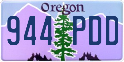 OR license plate 944PDD