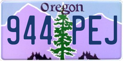 OR license plate 944PEJ