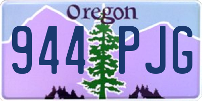 OR license plate 944PJG