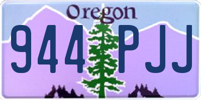 OR license plate 944PJJ