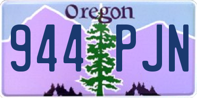 OR license plate 944PJN