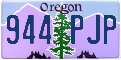 OR license plate 944PJP