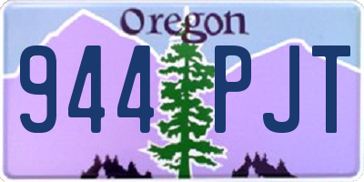 OR license plate 944PJT