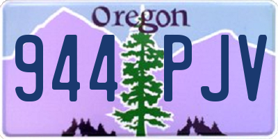 OR license plate 944PJV