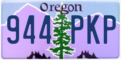 OR license plate 944PKP