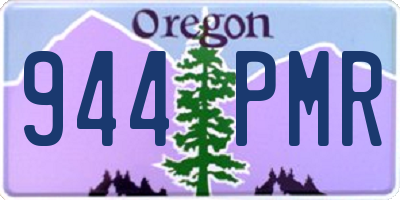 OR license plate 944PMR