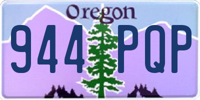 OR license plate 944PQP