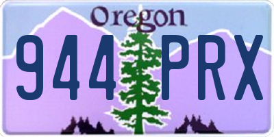 OR license plate 944PRX