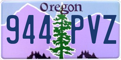 OR license plate 944PVZ