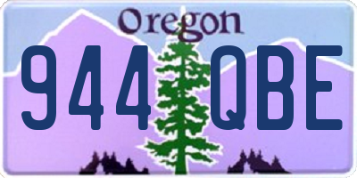 OR license plate 944QBE