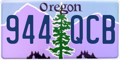 OR license plate 944QCB