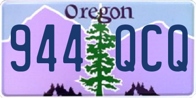 OR license plate 944QCQ