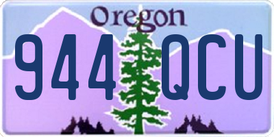 OR license plate 944QCU