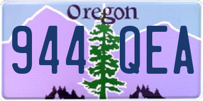 OR license plate 944QEA