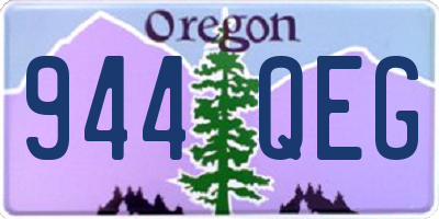 OR license plate 944QEG