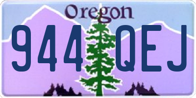 OR license plate 944QEJ