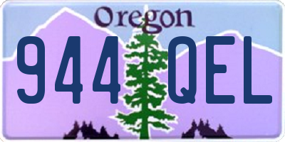 OR license plate 944QEL