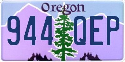 OR license plate 944QEP
