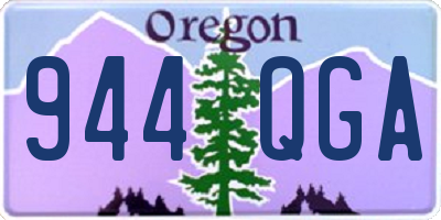 OR license plate 944QGA
