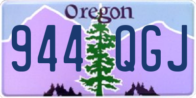OR license plate 944QGJ