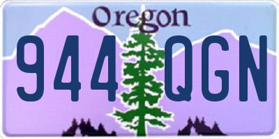OR license plate 944QGN