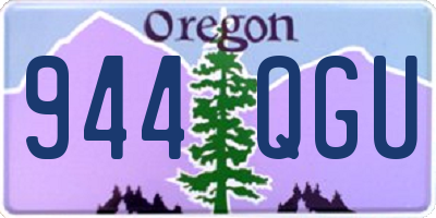 OR license plate 944QGU