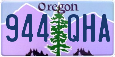 OR license plate 944QHA