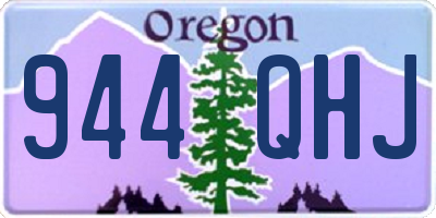 OR license plate 944QHJ
