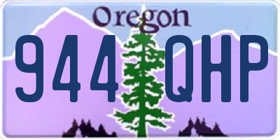 OR license plate 944QHP