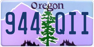 OR license plate 944QII