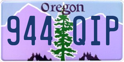 OR license plate 944QIP