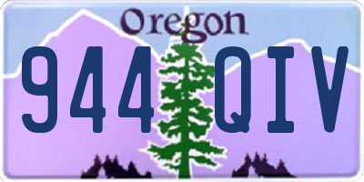 OR license plate 944QIV