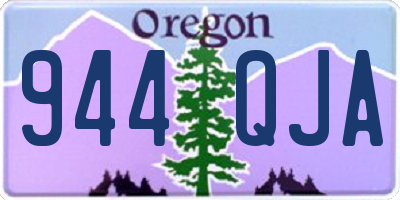OR license plate 944QJA