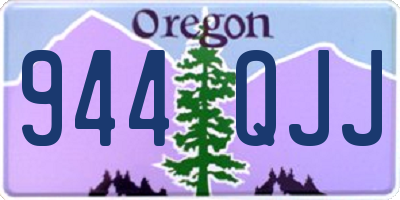 OR license plate 944QJJ