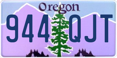 OR license plate 944QJT
