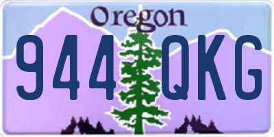 OR license plate 944QKG