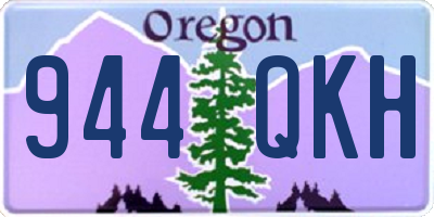 OR license plate 944QKH