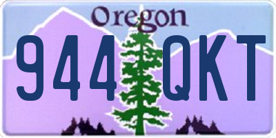 OR license plate 944QKT