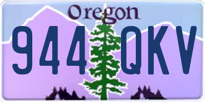 OR license plate 944QKV