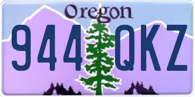 OR license plate 944QKZ